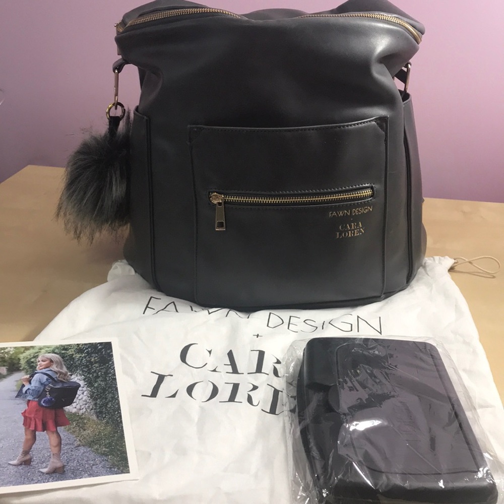 Cara Loren x Fawn Design bag